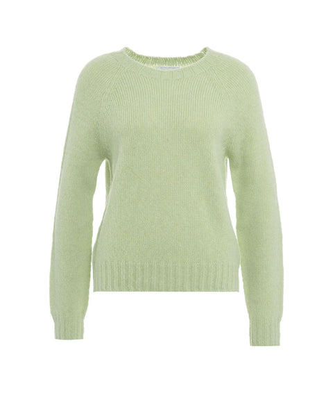 Maglione in misto lana alpaca #verde