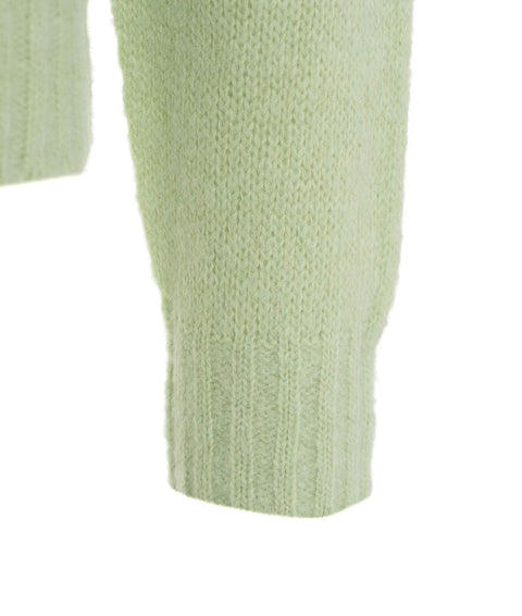 Maglione in misto lana alpaca #verde