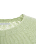 Maglione in misto lana alpaca #verde