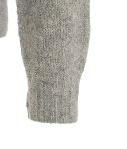 Maglione in misto lana alpaca #grigio