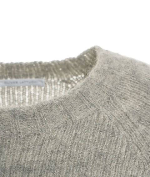 Maglione in misto lana alpaca #grigio