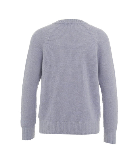 Maglia in misto alpaca #viola