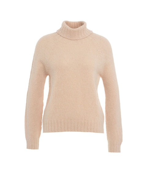 Maglione in misto lana alpaca #rosa