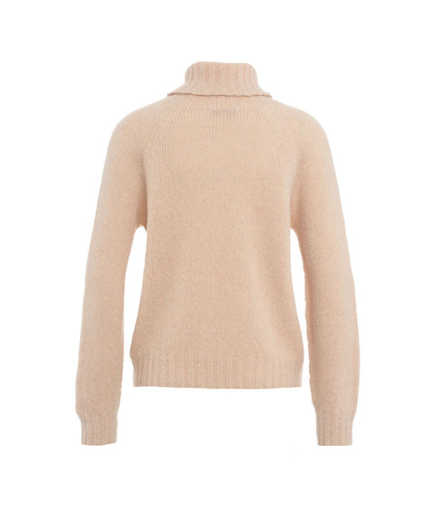 Maglione in misto lana alpaca #rosa