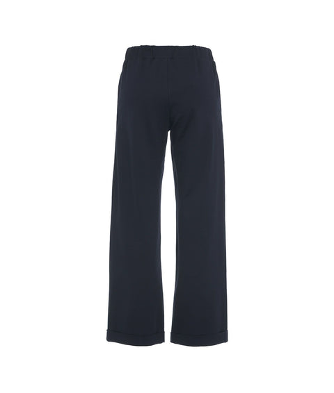 Pantaloni ampi #blu