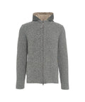 Cardigan 'Luwallace' in merino #grigio