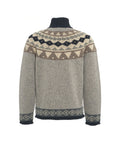 Cardigan con motivo norvegese 'Luwall' #grigio