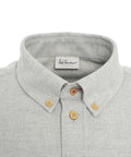 Camicia in twill 'Lubenzio' #grigio