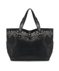 Shopper 'Bella di notte' in pelle #nero