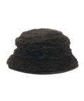 Bucket hat in pelliccia eco #nero