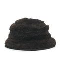 Bucket hat in pelliccia eco #nero