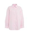 Camicia oversize a righe #rosa