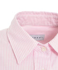 Camicia oversize a righe #rosa