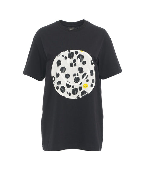 T-shirt con stampa #nero