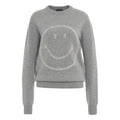 Maglione con logo #grigio