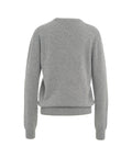 Maglione con logo #grigio