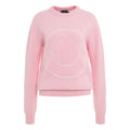 Maglione con logo #pink