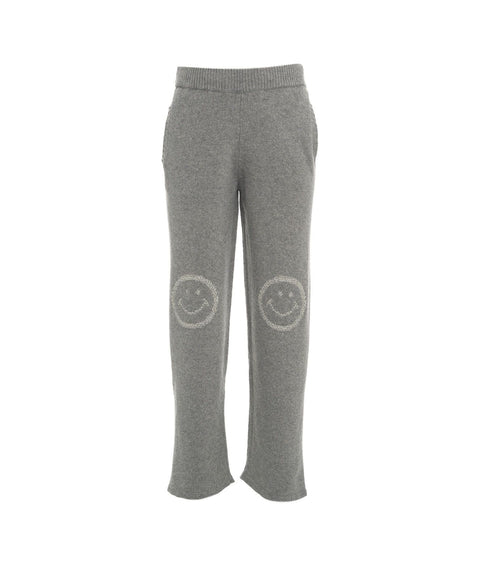 Pantaloni in maglia #grigio