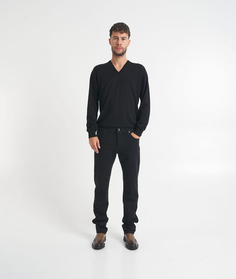 Slim Fit Jeans #nero