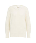 Maglione in misto alpaca #bianco