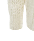 Maglione in misto alpaca #bianco