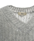 Maglione in misto alpaca #grigio