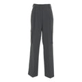 Pantaloni cargo con pieghe #grigio