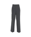 Pantaloni cargo con pieghe #grigio