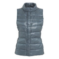 Gilet trapuntato in piumino 'Giulia' #blu