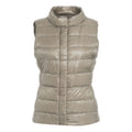 Gilet trapuntato in piumino 'Giulia' #grigio