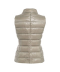 Gilet trapuntato in piumino 'Giulia' #grigio