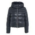 Piumino bomber trapuntato #blu