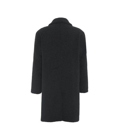 Cappotto in orsetto #nero