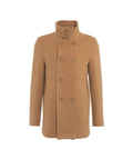 Cappotto in lana pressata #beige