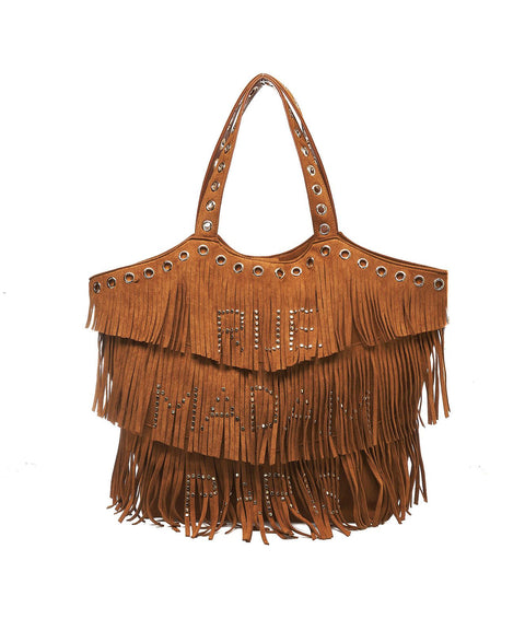 Eco suede shopper 'New Delano' #marrone