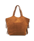 Eco suede shopper 'New Delano' #marrone