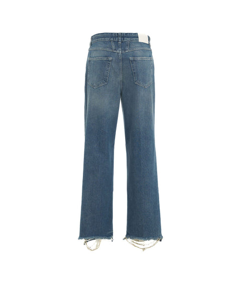 Wide Jeans "Nikka" #blu