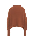 Maglione in misto lana #marrone