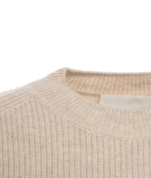 Maglione in lana #beige