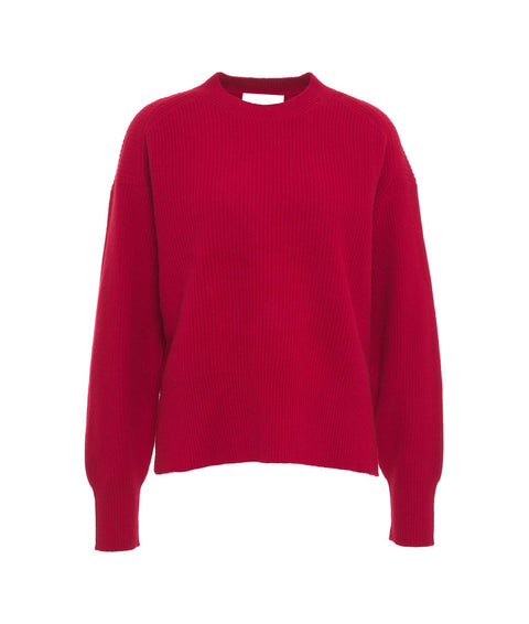 Maglione in lana #rosso