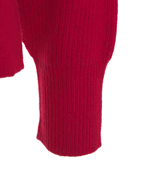 Maglione in lana #rosso