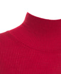 Maglia a maniche lunghe in misto lana #rosso