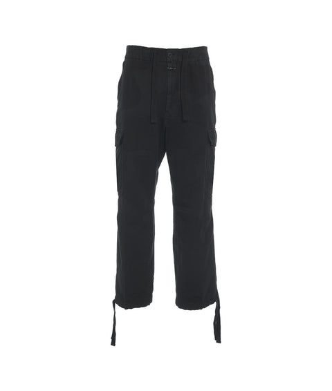 Pantaloni cargo loose fit 'Newport Wide' #nero