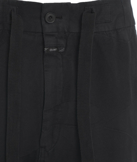 Pantaloni cargo loose fit 'Newport Wide' #nero