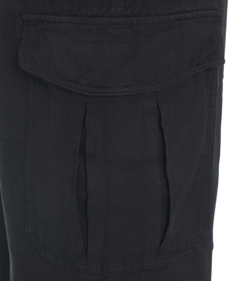 Pantaloni cargo loose fit 'Newport Wide' #nero