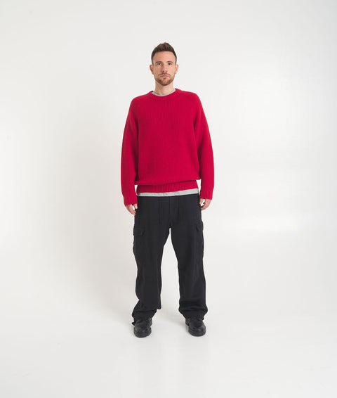 Pantaloni cargo loose fit 'Newport Wide' #nero