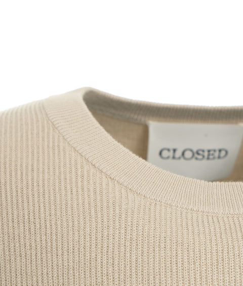 Maglione in misto lana #beige