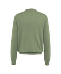 Maglione polo in lana biologica #verde