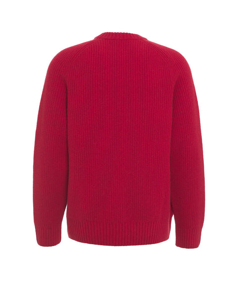 Maglione in lana #rosso