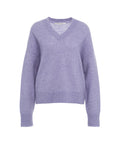 Maglione in misto lana 'Brook' #viola